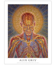 画像1: ALEX GREY アレックスグレイ ポスター「Praying」 (1)