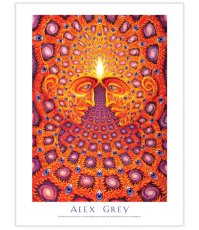 画像1: ALEX GREY アレックスグレイ ポスター「ONE」 (1)