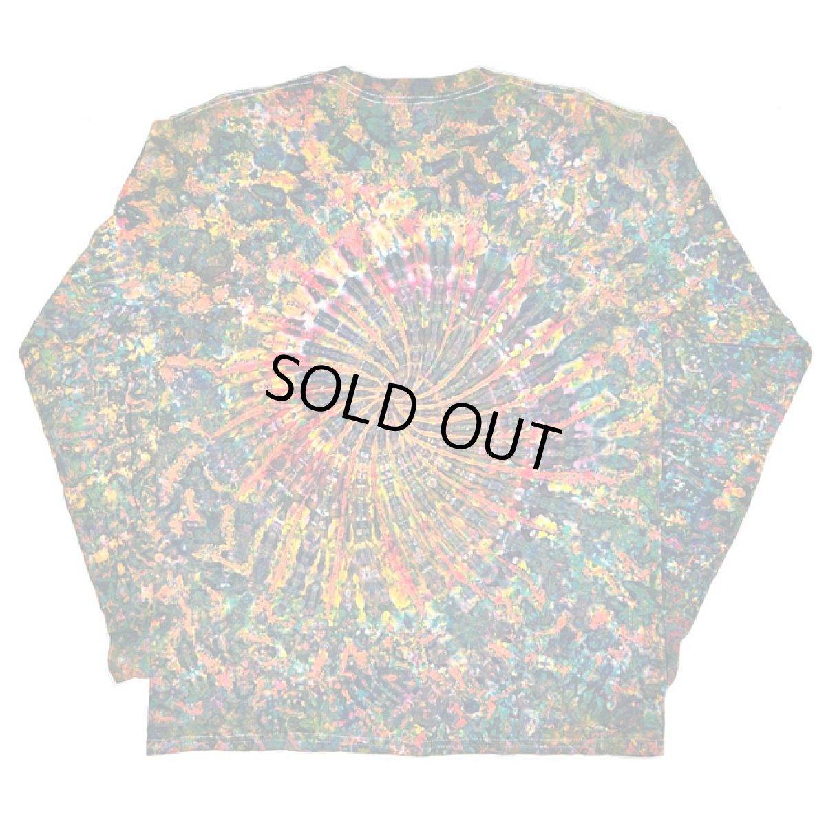 画像2: GRATEFUL TIE-DYE FACTORY メンズ  長袖Tシャツ（Lサイズ） (2)