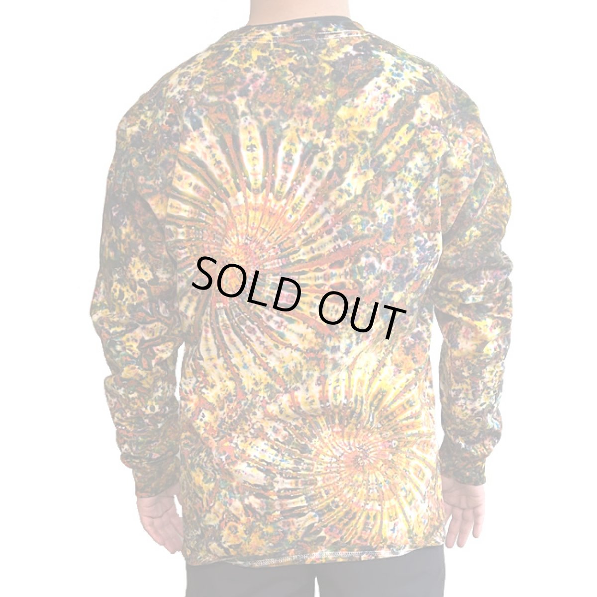 画像6: GRATEFUL TIE-DYE FACTORY メンズ  長袖Tシャツ（Lサイズ） (6)