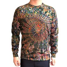 画像4: GRATEFUL TIE-DYE FACTORY メンズ  長袖Tシャツ（Mサイズ） (4)