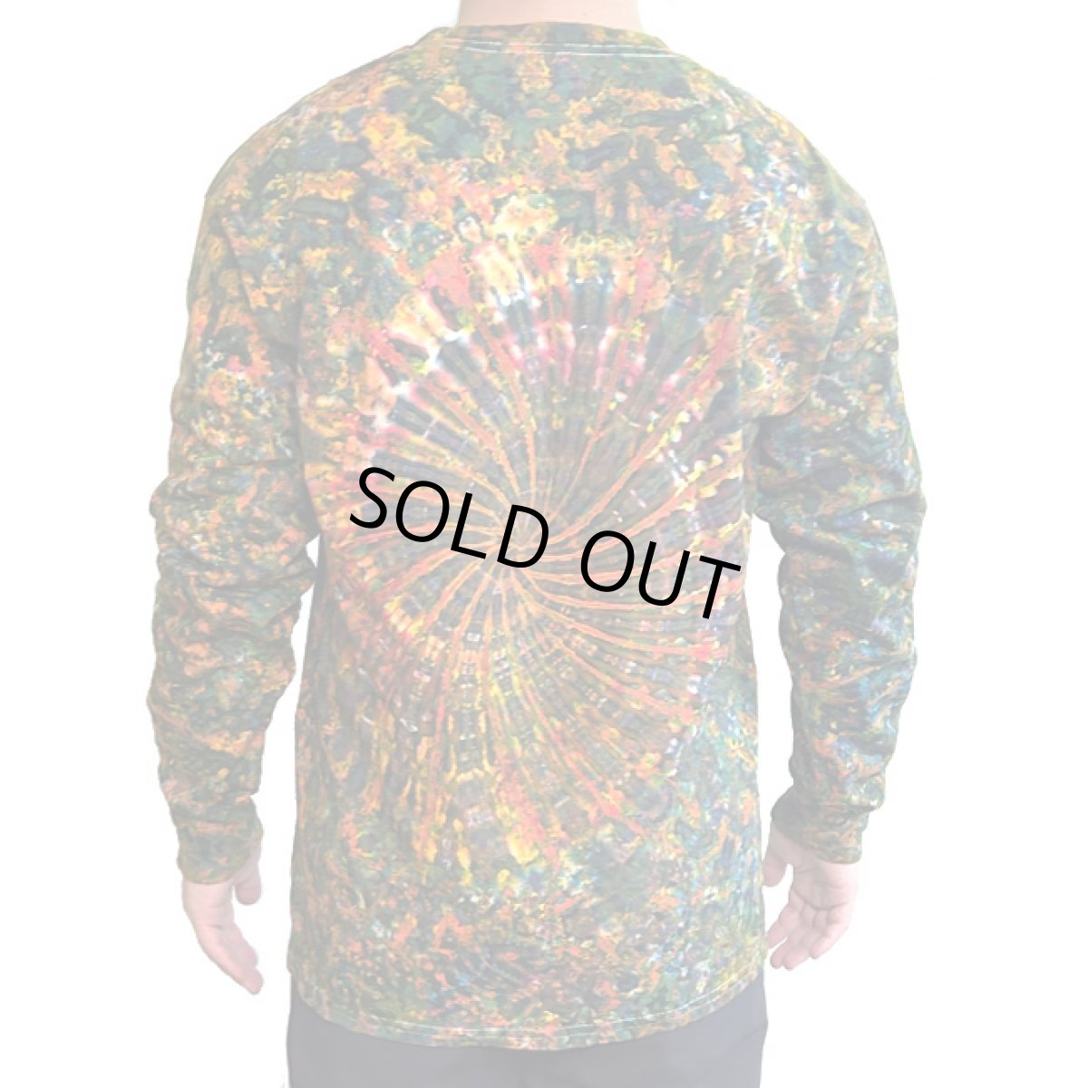 画像6: GRATEFUL TIE-DYE FACTORY メンズ  長袖Tシャツ（Lサイズ） (6)