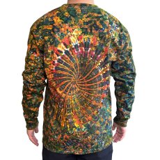 画像6: GRATEFUL TIE-DYE FACTORY メンズ  長袖Tシャツ（Lサイズ） (6)