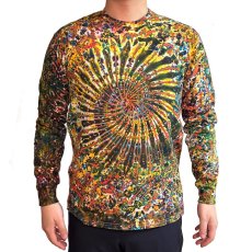 画像4: GRATEFUL TIE-DYE FACTORY メンズ  長袖Tシャツ（Mサイズ） (4)