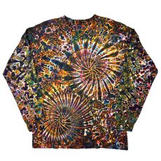 画像1: GRATEFUL TIE-DYE FACTORY メンズ  長袖Tシャツ（Lサイズ） (1)