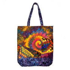 画像3: GRATEFUL TIE-DYE FACTORY パッチワーク トートバッグ (3)