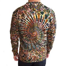 画像7: GRATEFUL TIE-DYE FACTORY メンズ  長袖Tシャツ（Mサイズ） (7)