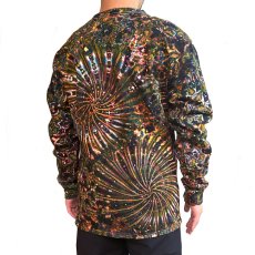 画像6: GRATEFUL TIE-DYE FACTORY メンズ  長袖Tシャツ（Lサイズ） (6)
