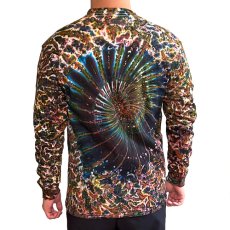 画像6: GRATEFUL TIE-DYE FACTORY メンズ  長袖Tシャツ（Mサイズ） (6)