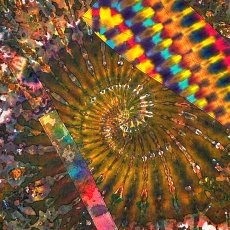 画像2: GRATEFUL TIE-DYE FACTORY パッチワーク トートバッグ (2)