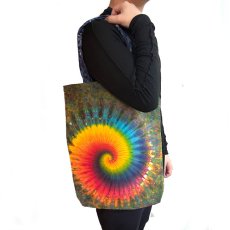 画像7: GRATEFUL TIE-DYE FACTORY パッチワーク トートバッグ (7)