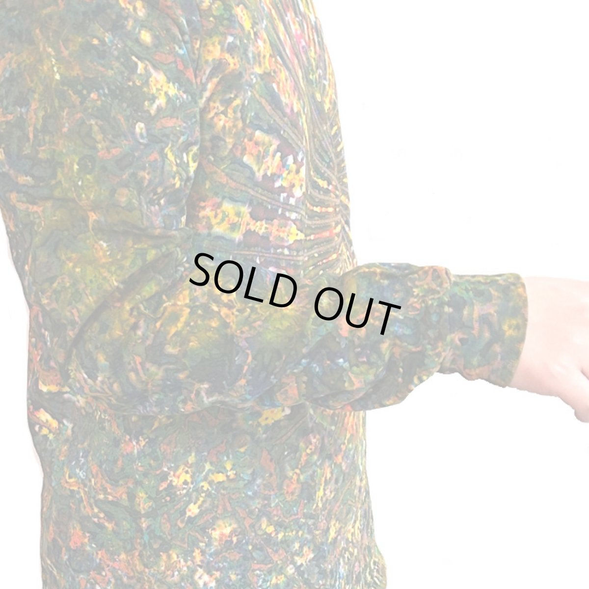 画像5: GRATEFUL TIE-DYE FACTORY メンズ  長袖Tシャツ（Lサイズ） (5)