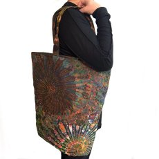 画像7: GRATEFUL TIE-DYE FACTORY パッチワーク トートバッグ (7)