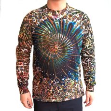 画像4: GRATEFUL TIE-DYE FACTORY メンズ  長袖Tシャツ（Mサイズ） (4)