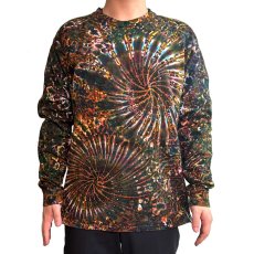 画像4: GRATEFUL TIE-DYE FACTORY メンズ  長袖Tシャツ（Lサイズ） (4)