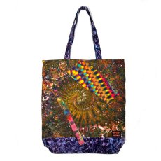 画像1: GRATEFUL TIE-DYE FACTORY パッチワーク トートバッグ (1)