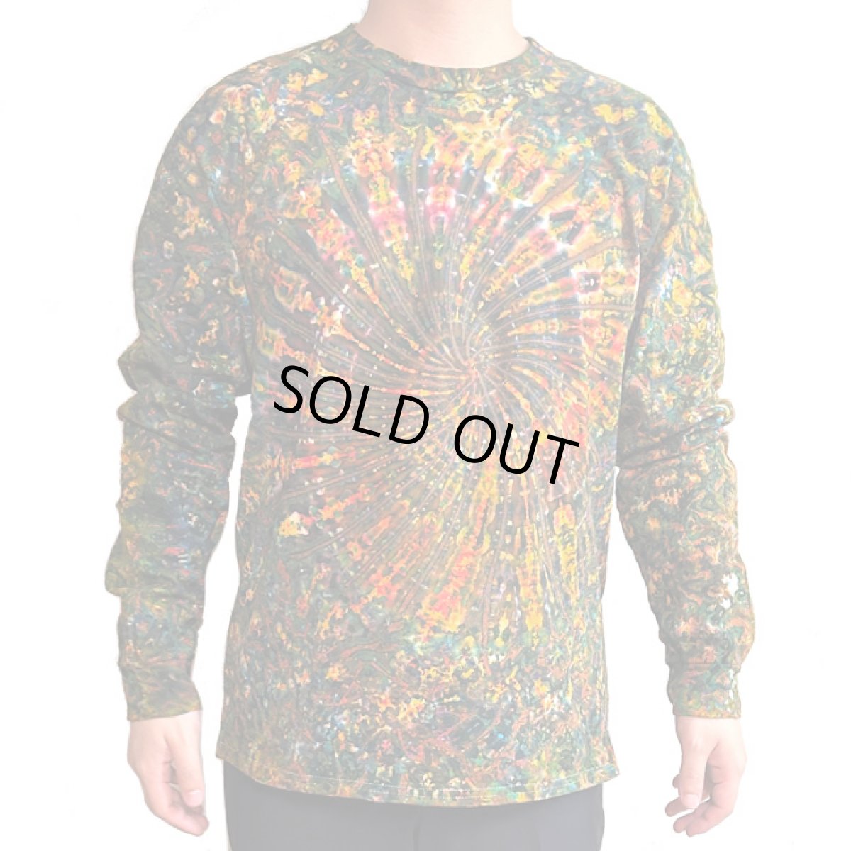 画像4: GRATEFUL TIE-DYE FACTORY メンズ  長袖Tシャツ（Lサイズ） (4)