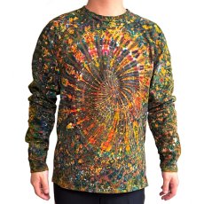 画像4: GRATEFUL TIE-DYE FACTORY メンズ  長袖Tシャツ（Lサイズ） (4)
