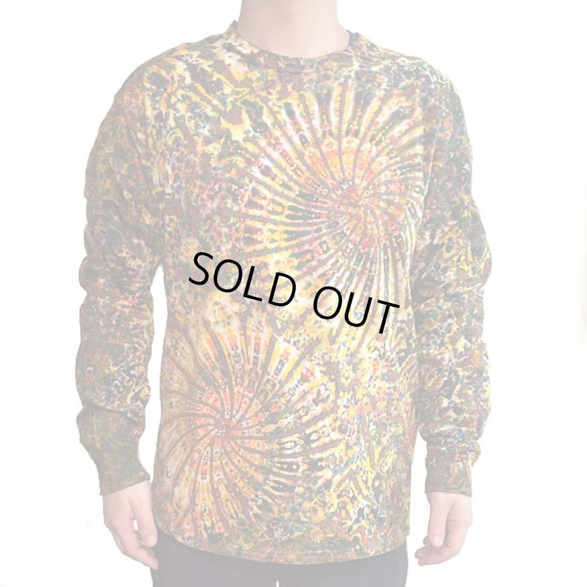 画像4: GRATEFUL TIE-DYE FACTORY メンズ  長袖Tシャツ（Lサイズ） (4)