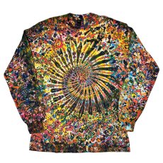 画像1: GRATEFUL TIE-DYE FACTORY メンズ  長袖Tシャツ（Mサイズ） (1)
