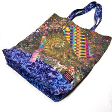 画像5: GRATEFUL TIE-DYE FACTORY パッチワーク トートバッグ (5)