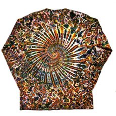 画像3: GRATEFUL TIE-DYE FACTORY メンズ  長袖Tシャツ（Mサイズ） (3)