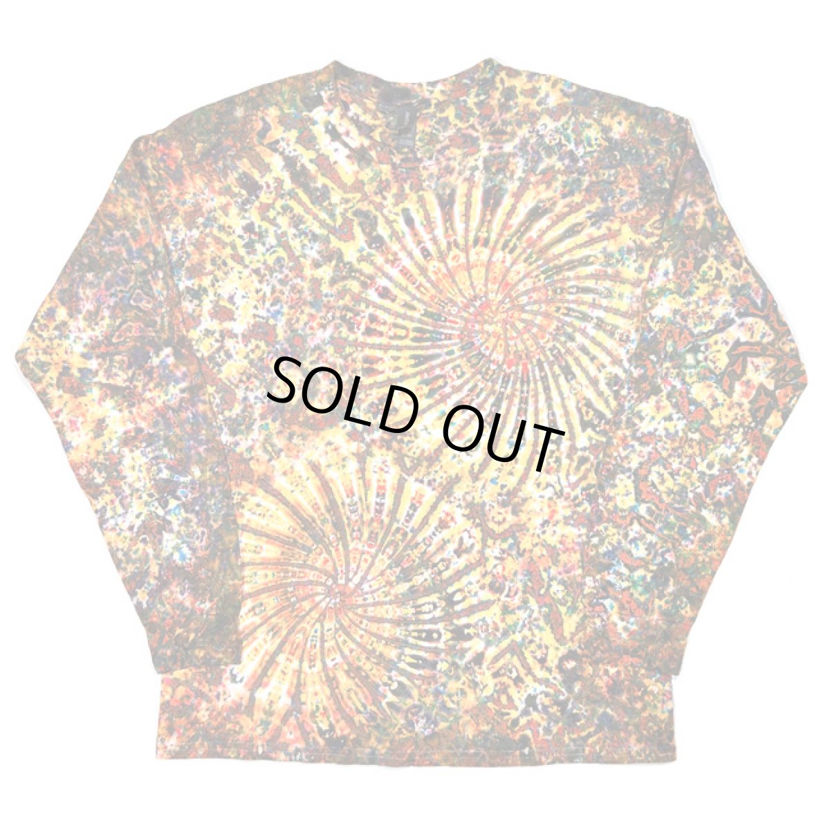 画像1: GRATEFUL TIE-DYE FACTORY メンズ  長袖Tシャツ（Lサイズ） (1)