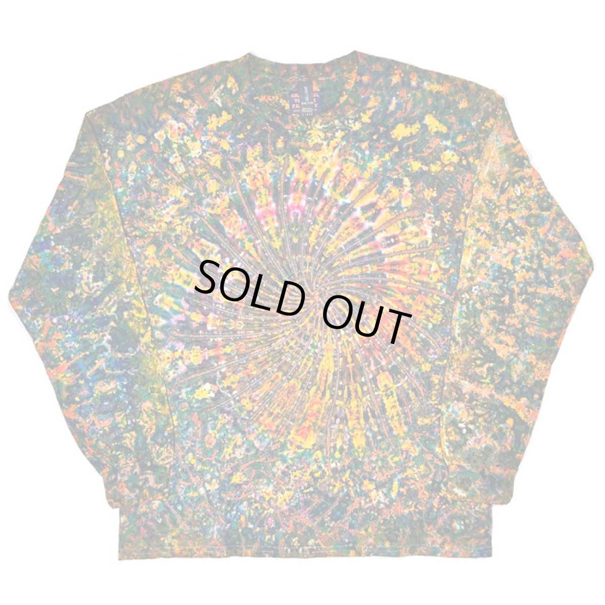 画像1: GRATEFUL TIE-DYE FACTORY メンズ  長袖Tシャツ（Lサイズ） (1)