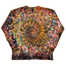 画像1: GRATEFUL TIE-DYE FACTORY メンズ  長袖Tシャツ（Lサイズ） (1)