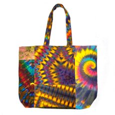 画像3: GRATEFUL TIE-DYE FACTORY パッチワーク トートバッグ (3)