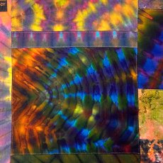 画像2: GRATEFUL TIE-DYE FACTORY パッチワーク トートバッグ (2)