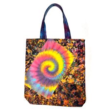 画像1: GRATEFUL TIE-DYE FACTORY パッチワーク トートバッグ (1)