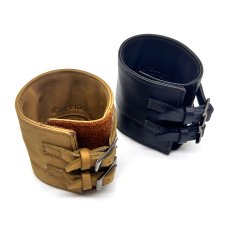 画像2: GOA - レザー バックル ブレスレット (2)