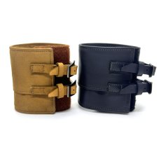 画像1: GOA - レザー バックル ブレスレット (1)