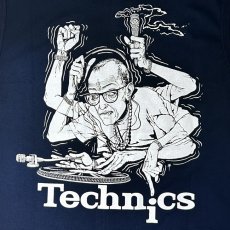 画像2: CHILL OUT PLANET - チルアウトプラネット ノースリーブ Technics / ネイビー (2)