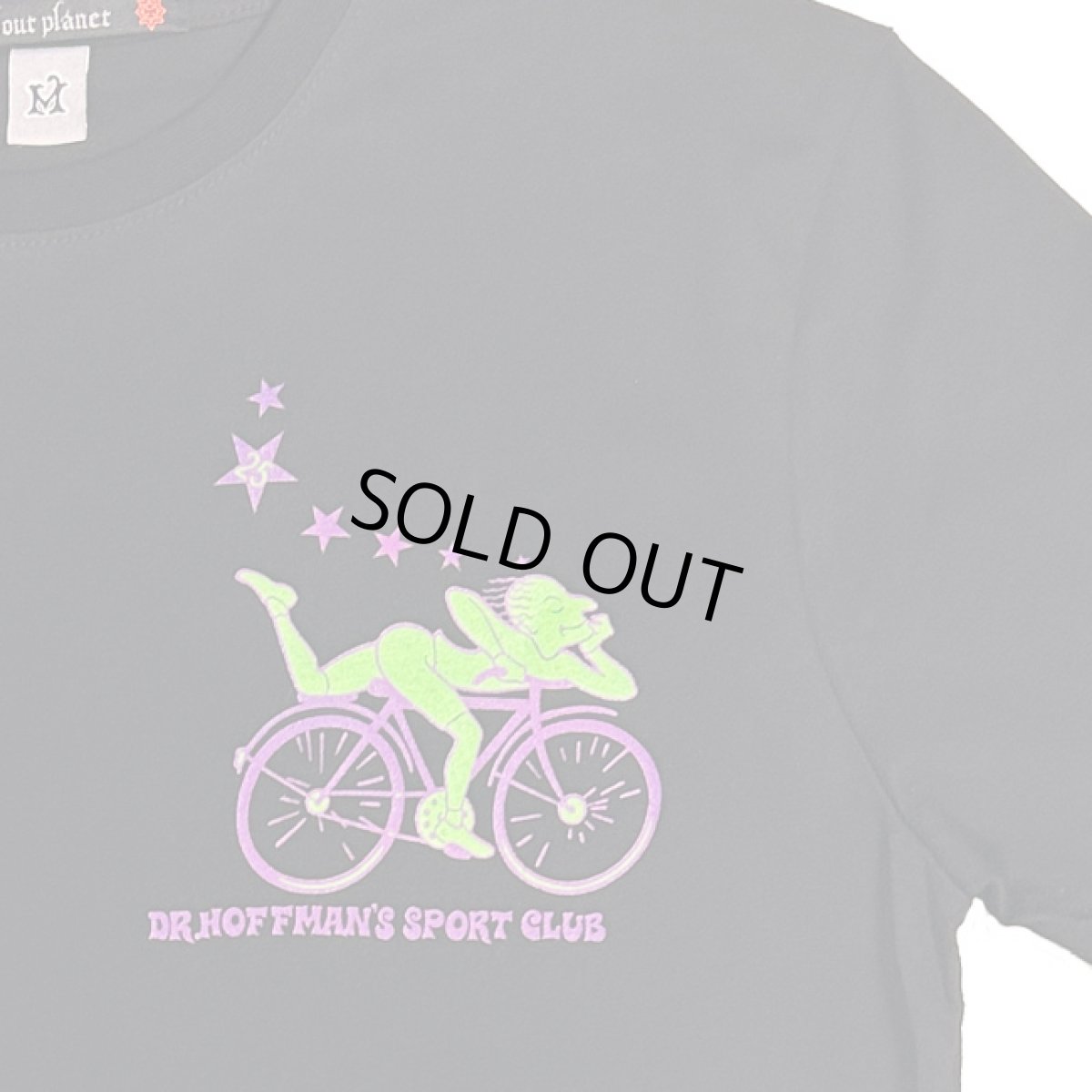 画像4: CHILL OUT PLANET - チルアウトプラネット Tシャツ Dr.Hoffman / ブラック (4)