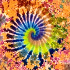 画像2: GRATEFUL TIE-DYE FACTORY メンズ 半袖Tシャツ（Sサイズ） (2)