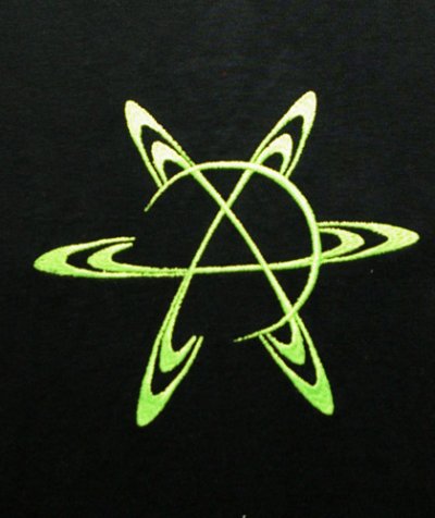 画像3: SPACE TRIBEメンズ・Tシャツ「Saturn・UV Lime」