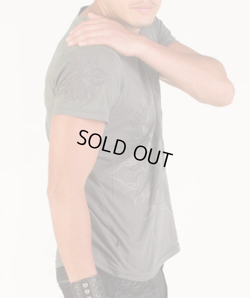 画像5: PSYLO メンズ・半袖Tシャツ「Trshu Tee / ブラック」 (5)