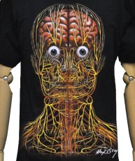 画像2: ALEX GREY メンズ・Tシャツ「Nervous Energy System」 (2)