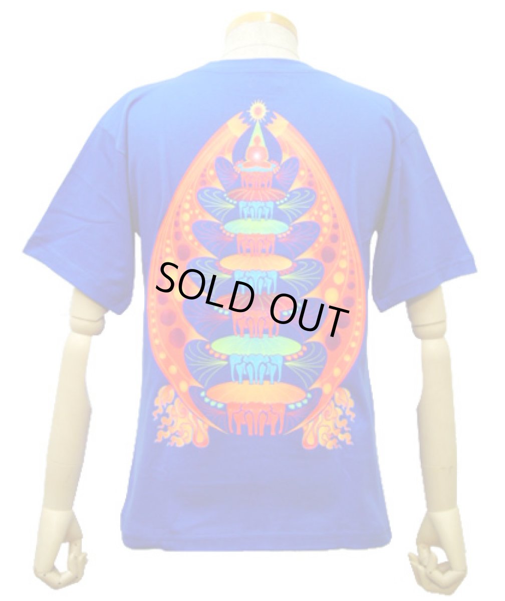 画像1: SHIVA GROUPメンズTシャツ016/ブルー (1)