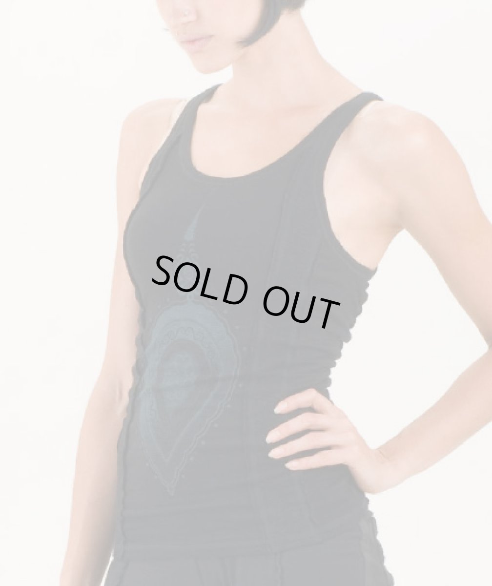 画像4: PSYLO レディース・タンクトップ「Ribbed Singlet / ホワイト」 (4)