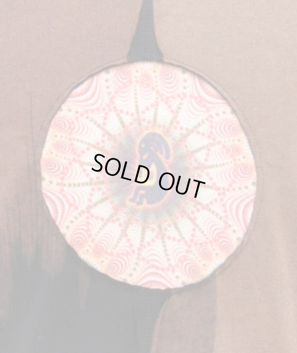 画像2: PUMAYANA メンズ・長袖カットソー/ブラウン×ブラックD (2)