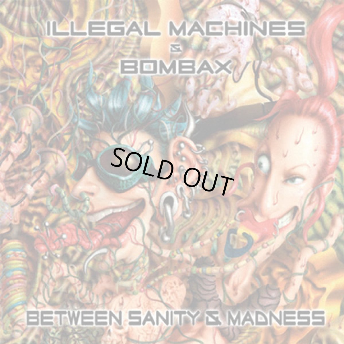 画像1: CD「Illegal Machines vs Bombax / Between Sanity And 」 (1)