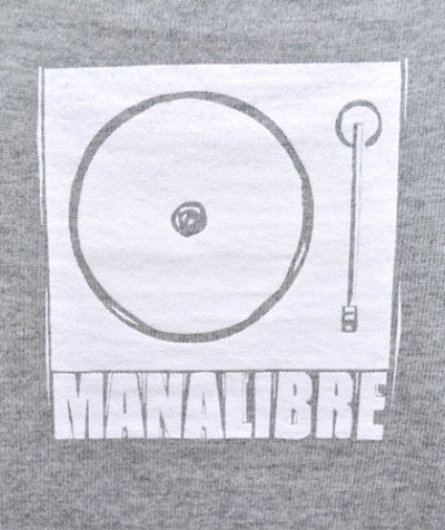 画像3: MANALIBREメンズTシャツ「MUSIC/グレー」