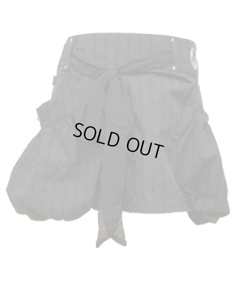 画像4: PSYLO スカート「Soba Skirt / ブラック」 (4)