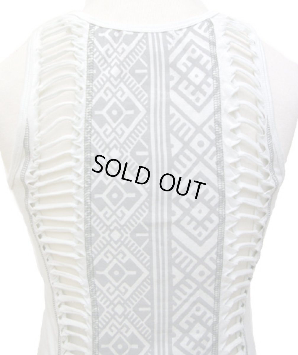 画像3: PSYLO レディース・タンクトップ「Zulu Singlet / ホワイト」 (3)