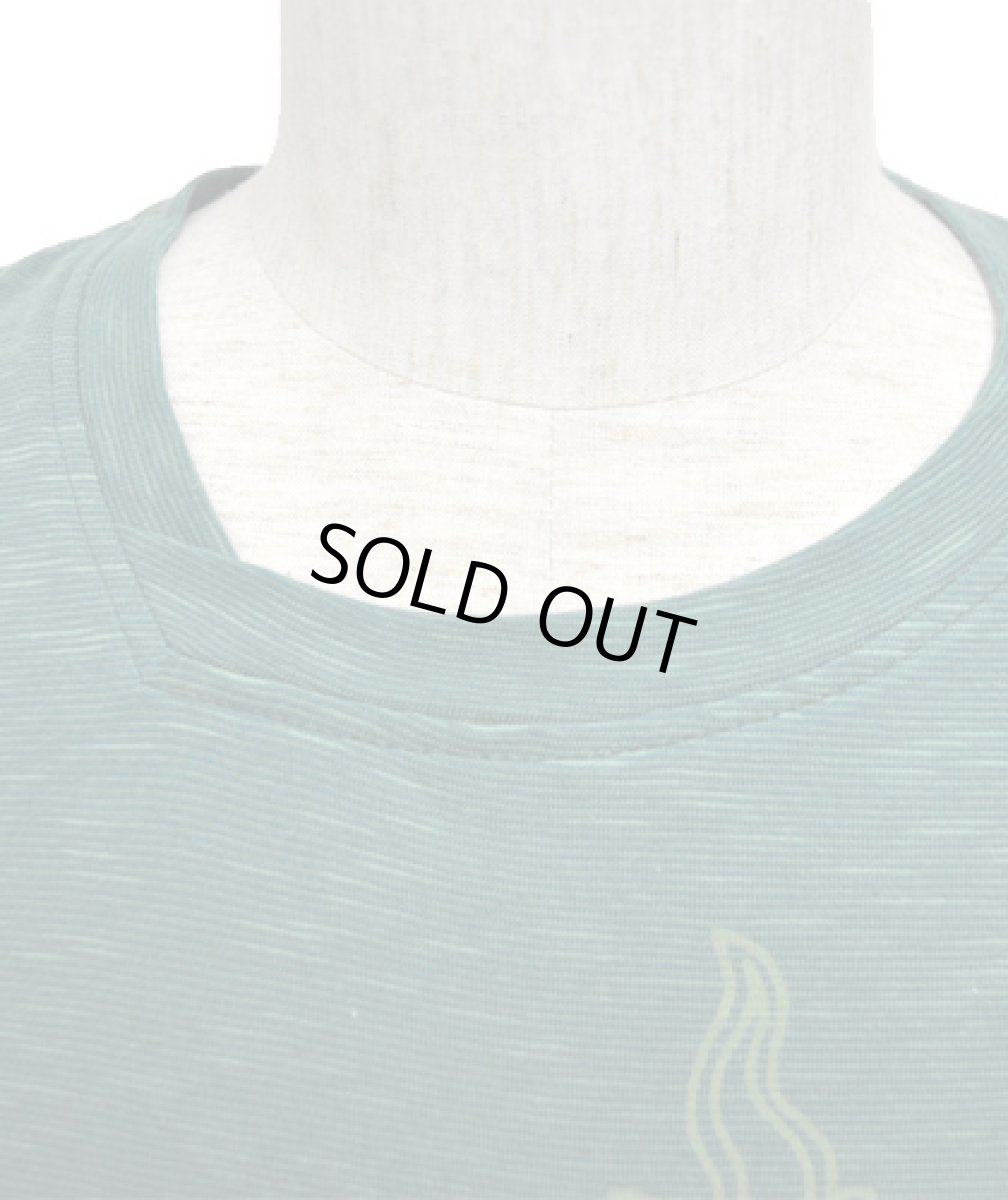 画像4: PSYLO メンズ・カットソー「Garuda / グリーン」 (4)