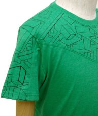 画像3: PLAZMAメンズTシャツ「INNER TETRIS / グリーン」 (3)