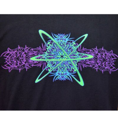 画像2: SPACE TRIBEメンズTシャツ『ORBITAL/ブルー』